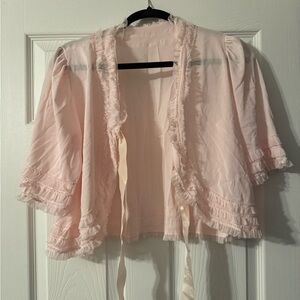 Vintage Berkshire Nylon Tricot Pink top great condition